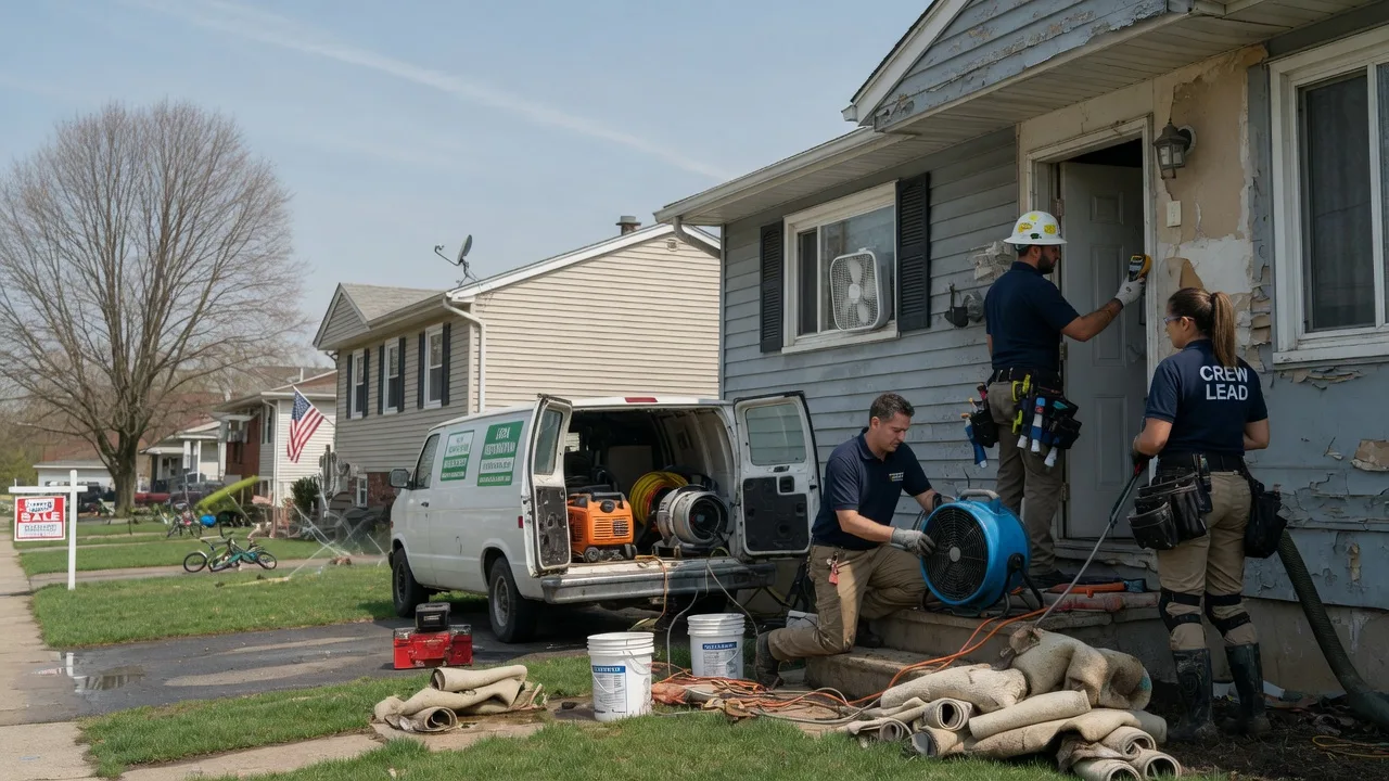 Flood Cleanup in Bridgewater, NJ near me